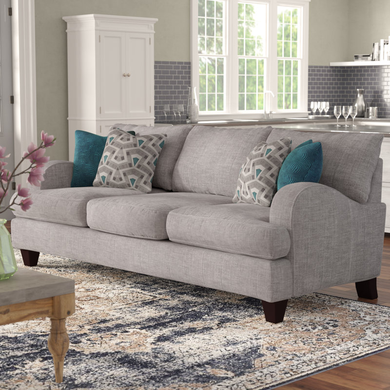 Laurel Foundry Modern Farmhouse Rosalie 93" Recessed Arm Sofa & Reviews